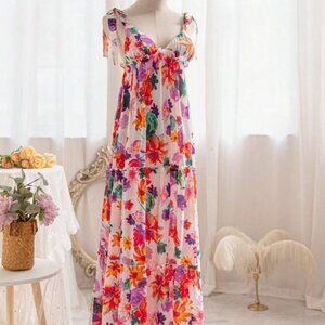 Floral Maxi Summer Dress
